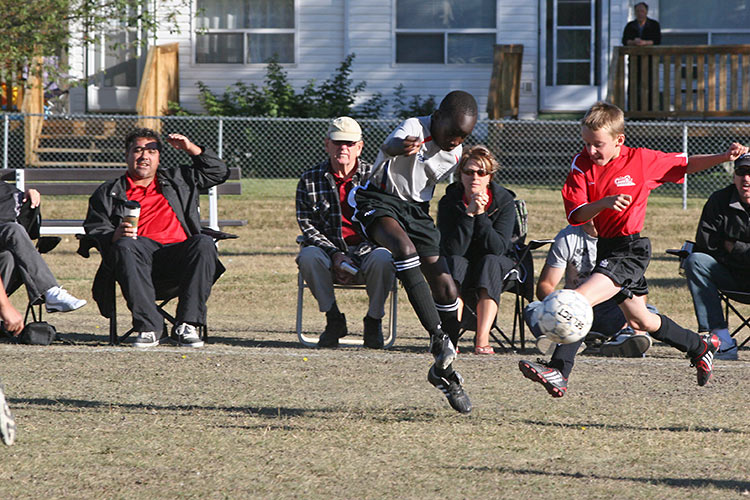 who is airborne much of the time...