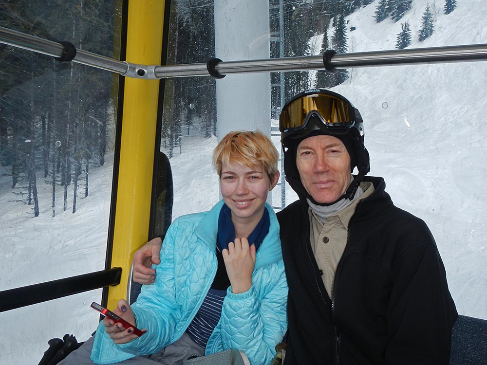 Sarah and Dad...
