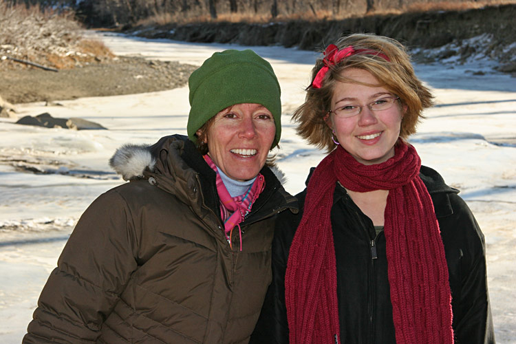 Anne and Sarah, Nov 2006