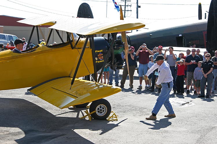 after several tries.