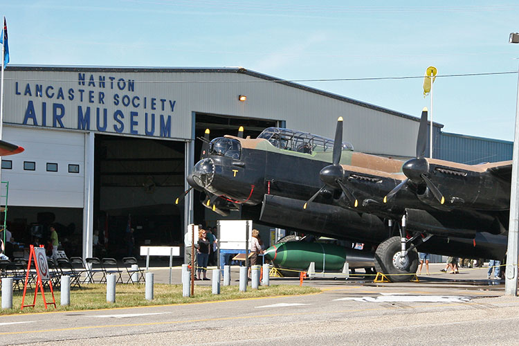 Thanks again to the town of Nanton and the Lancaster Society.