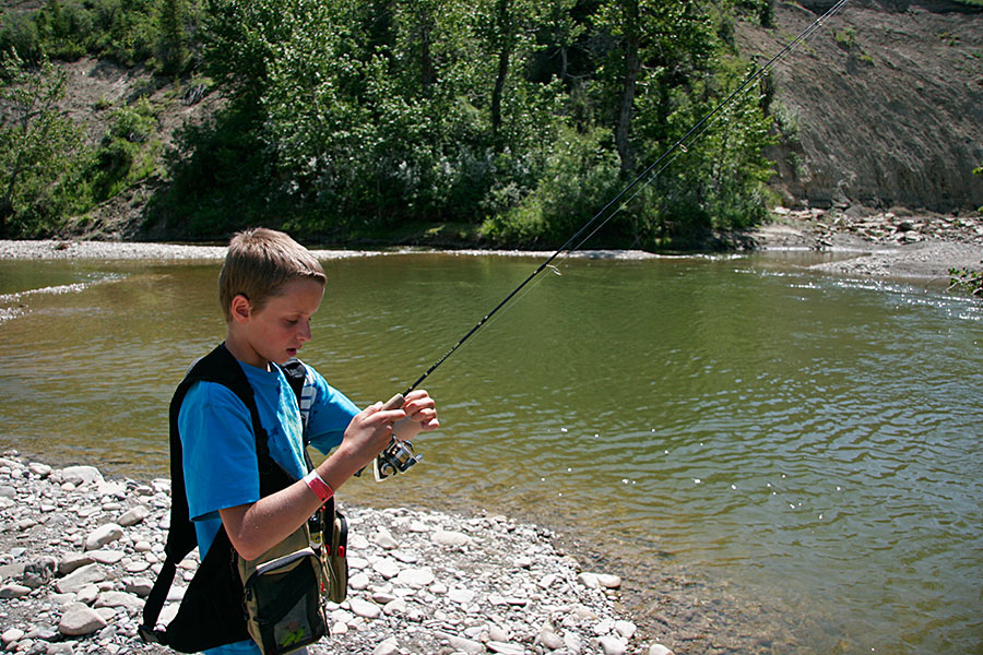 which means it's time to go fishing...