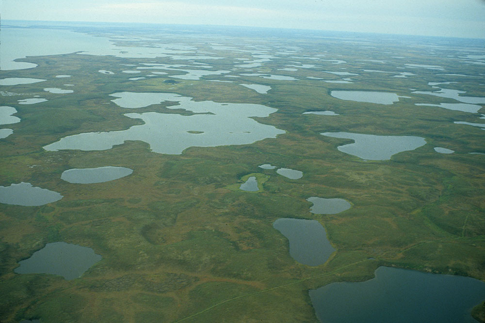 and four hours later, the land <br />of a million lakes appears...