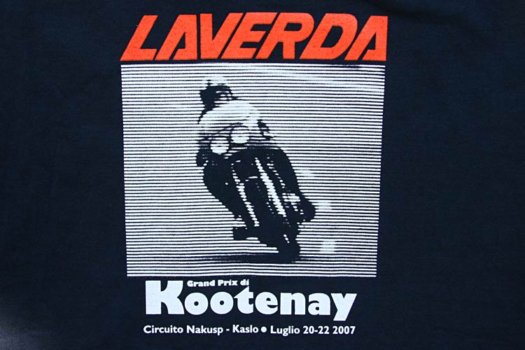 Destination Nakusp B.C., for the annual Laverda owners motorcycle rally.