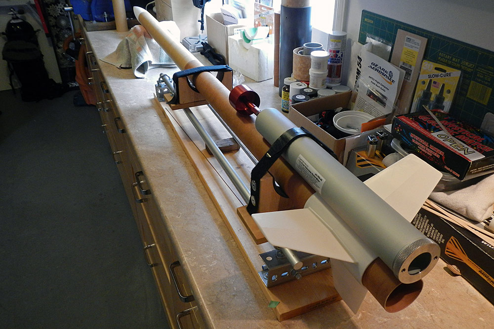 The GL Firestorm54, minimum <br />diameter rocket project...