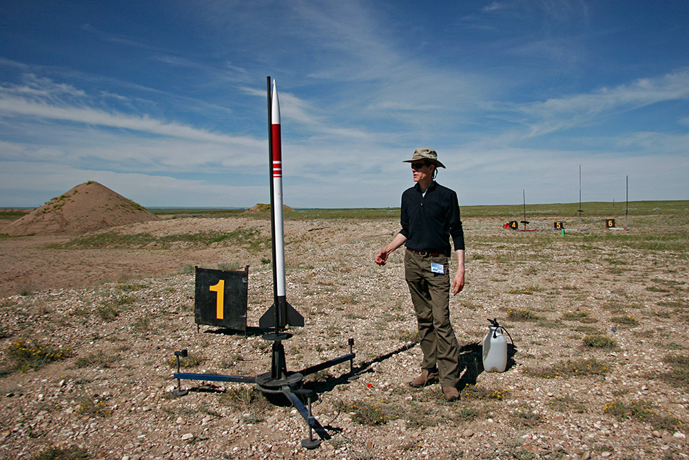 the rocket also carried an ARTS2 flight computer <br />for dual-deployment recovery...