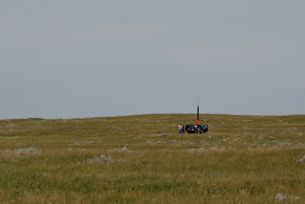 Greg setting up his 'N' launch attempt...