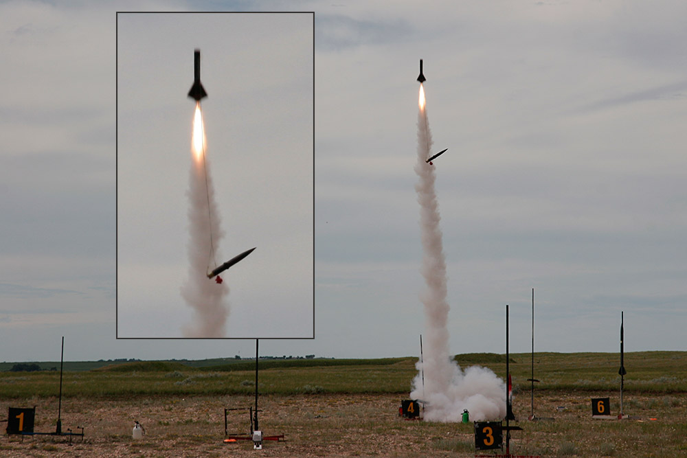 Richard's rocket had a bad day...