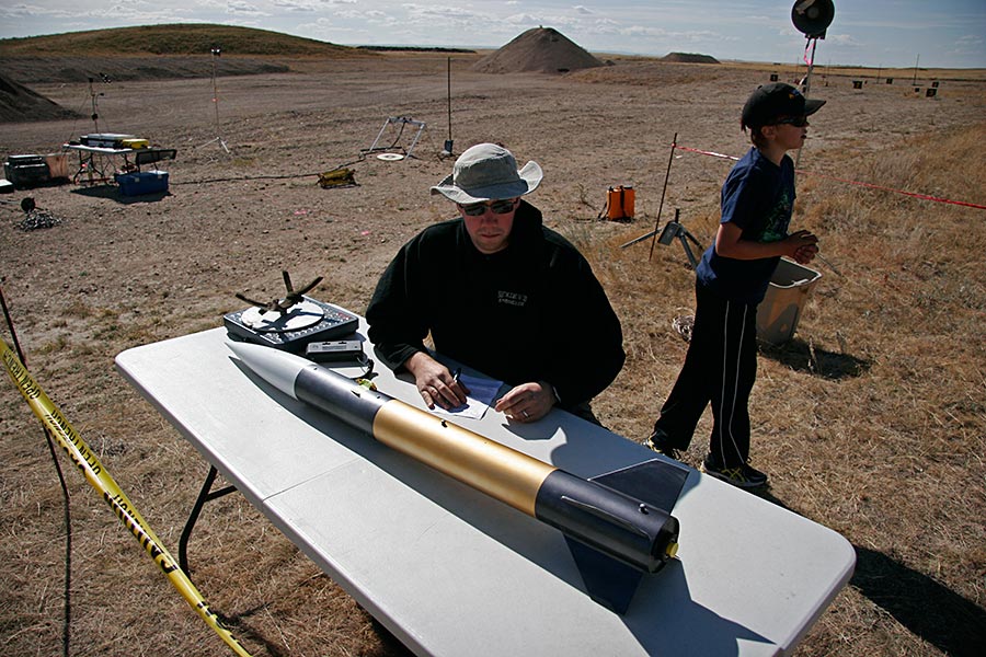 At the pad for the L2 inspection...