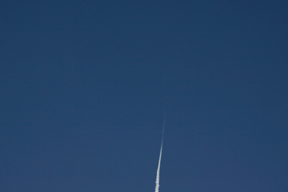 until it reached apogee...