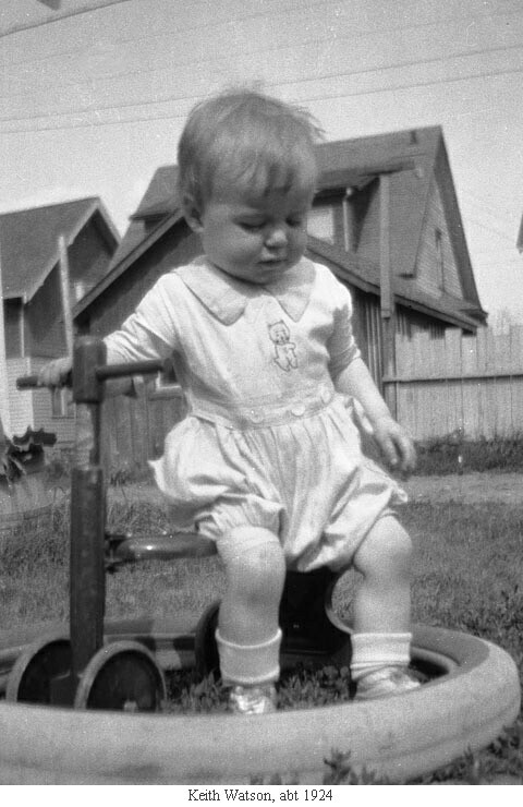 Keith Watson, abt 1924