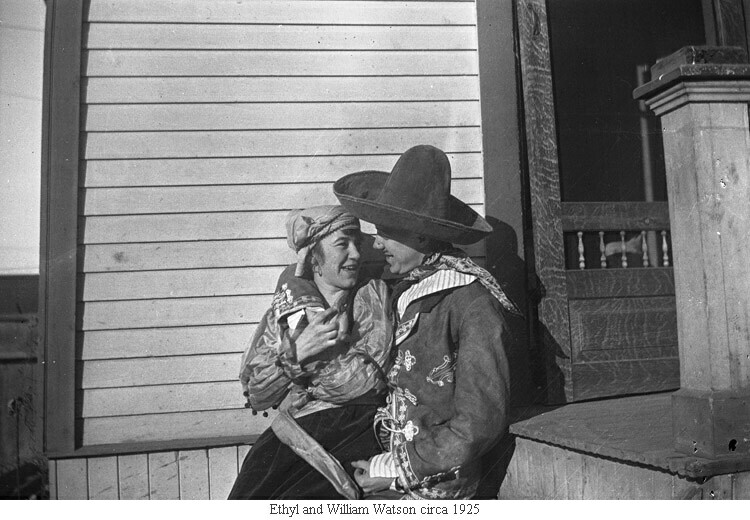 Ethyl and William Watson circa 1925