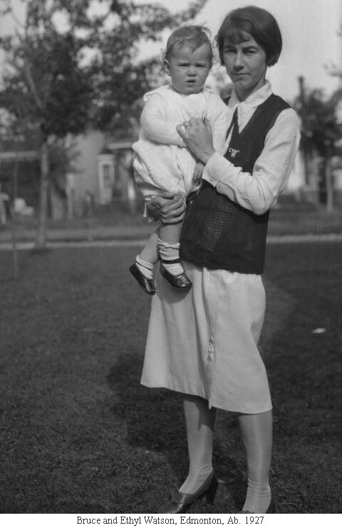 Bruce and Ethyl Watson, Edmonton, Ab. 1927
