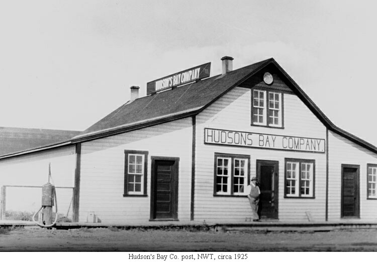 Hudson's Bay Co. post, NWT, circa 1925