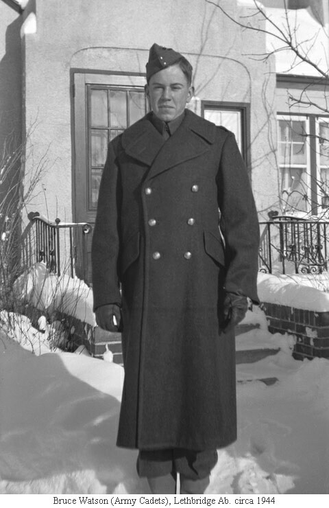 Bruce Watson (Army Cadets), Lethbridge Ab. circa 1944