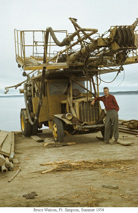 Bruce Watson, Ft. Simpson, Summer 1954