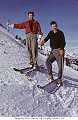 Shirley and Bruce Watson, Mt. Norquay, Winter 1954