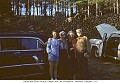 Shirley and Ethyl Watson, Eleanor and Ken Wadsworth, Muskoka, Summer 1954