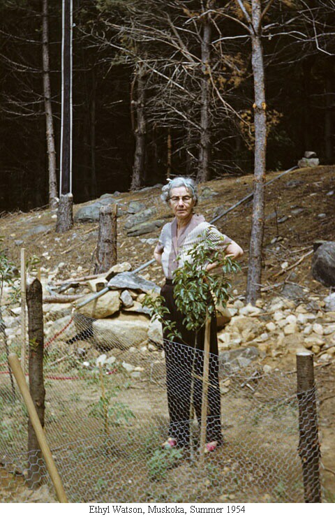 Ethyl Watson, Muskoka, Summer 1954