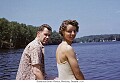 Shirley and Bruce Watson, Muskoka, Summer 1954