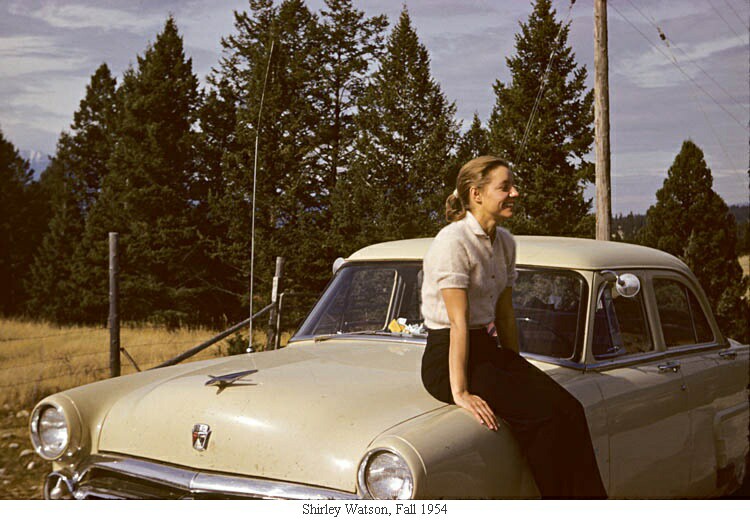 Shirley Watson, Fall 1954