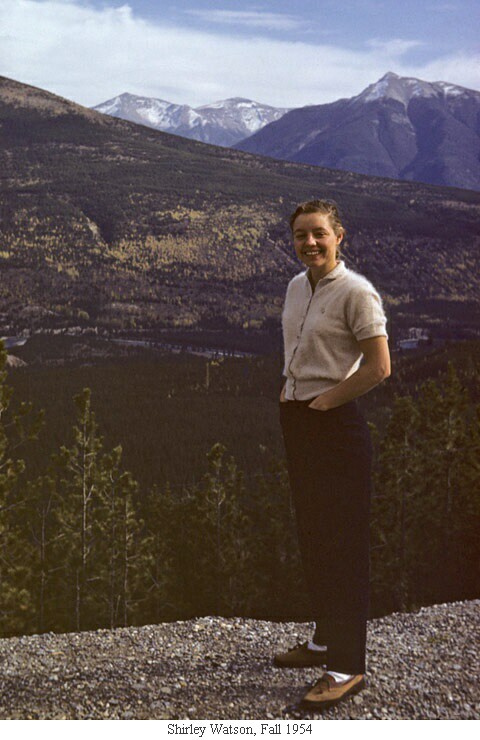 Shirley Watson, Fall 1954