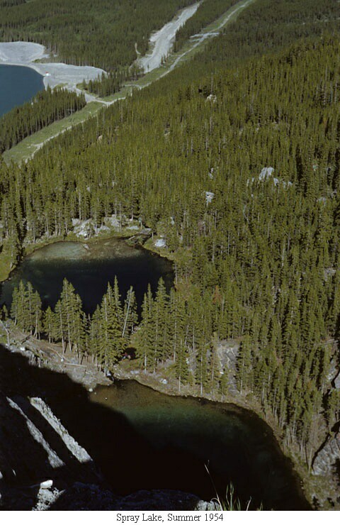 Spray Lake, Summer 1954