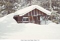 Guide Cabin at Lake Wapta, Winter 1954