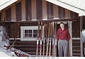 Bruce Watson, Cabin at Lake Wapta, Winter 1954