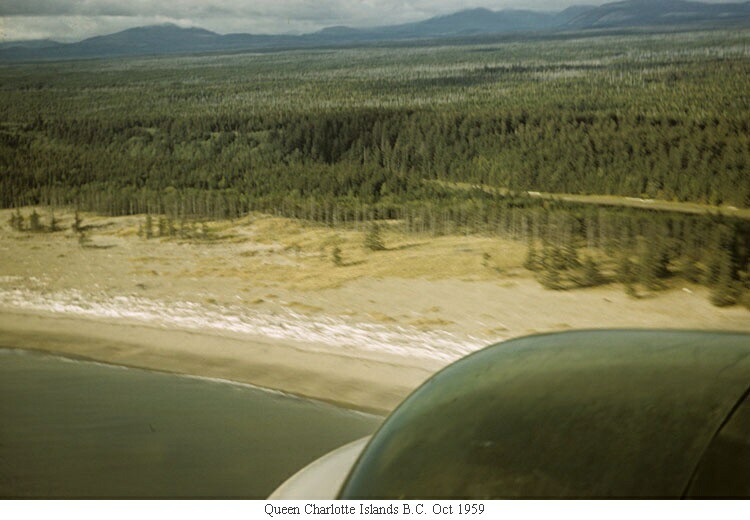Queen Charlotte Islands B.C. Oct 1959