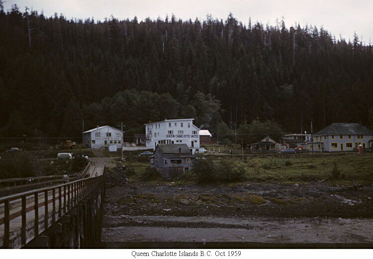 Queen Charlotte Islands B.C. Oct 1959