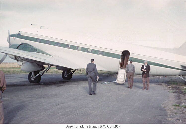 Queen Charlotte Islands B.C. Oct 1959