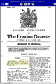 London Gazette