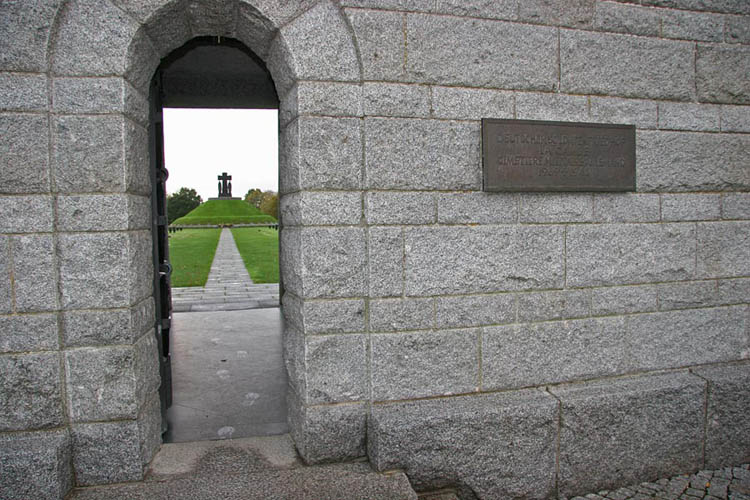 La Cambe German Cemetery in Normandy. Over 20,000 German soldiers are buried here.