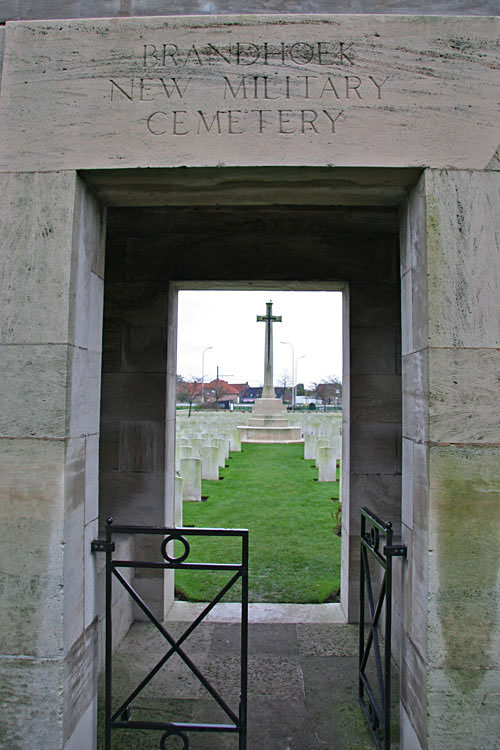 Brandhoek New Military Cemetery, near Ypres.