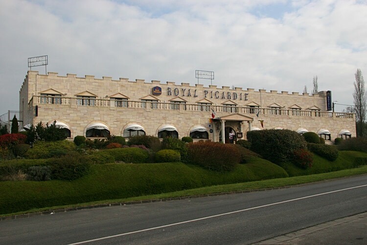 The Royal Picardie in the town of Albert, which we managed to find in the dark on unfamilar roads <br />after a long drive from Vimy Ridge the evening before. A welcomed respite.