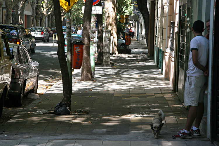 Mid-morning in Buenos Aires...