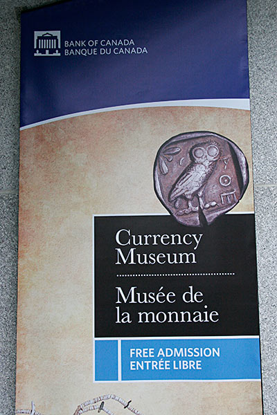 the Currency Museum, which we <br />found completely by accident...
