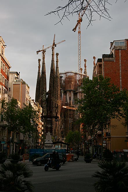 a tall ungainly building...