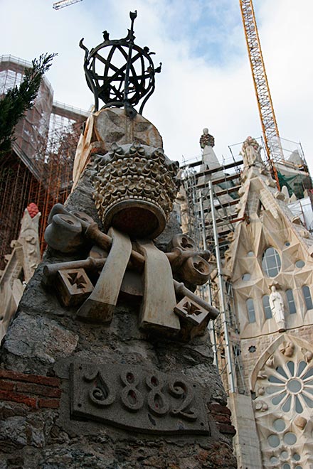 the first stone was laid in 1882...