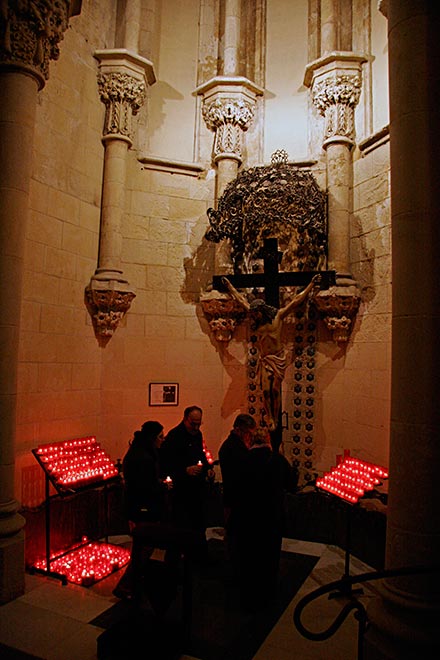 the Crypt...work began on this lowermost <br />chamber of the church in 1882...
