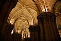 columns and arches within the Crypt...