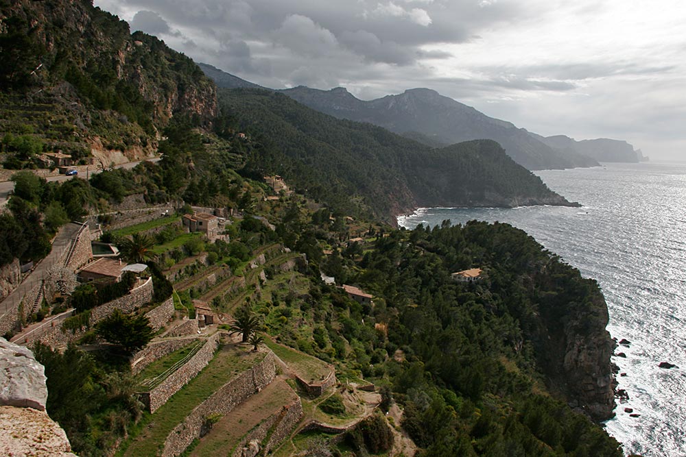 Mallorca coastline...