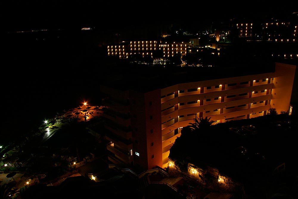 Cala Vinyes at night...
