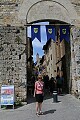 but we ended up with a nice Alfa Romero, <br />which took us to the town of San Gimignano...
